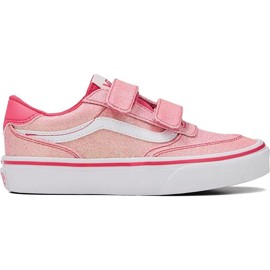 Детские кроссовки на шнуровке Vans Brooklyn, Розовый