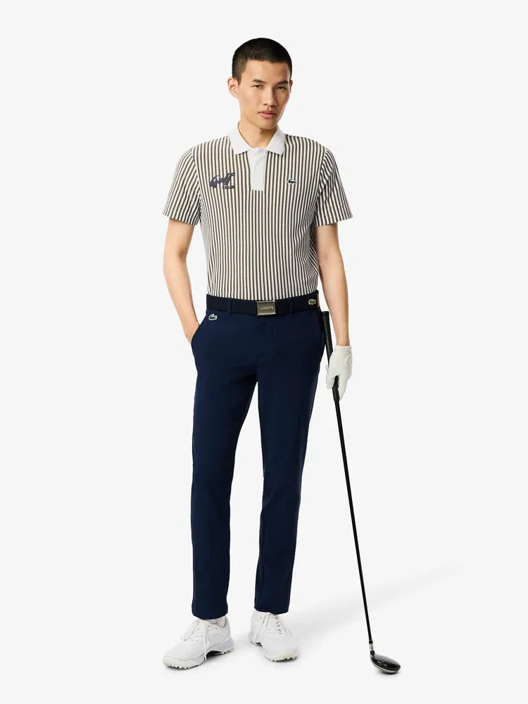 Футболка поло с принтом LACOSTE, Green — фото 4