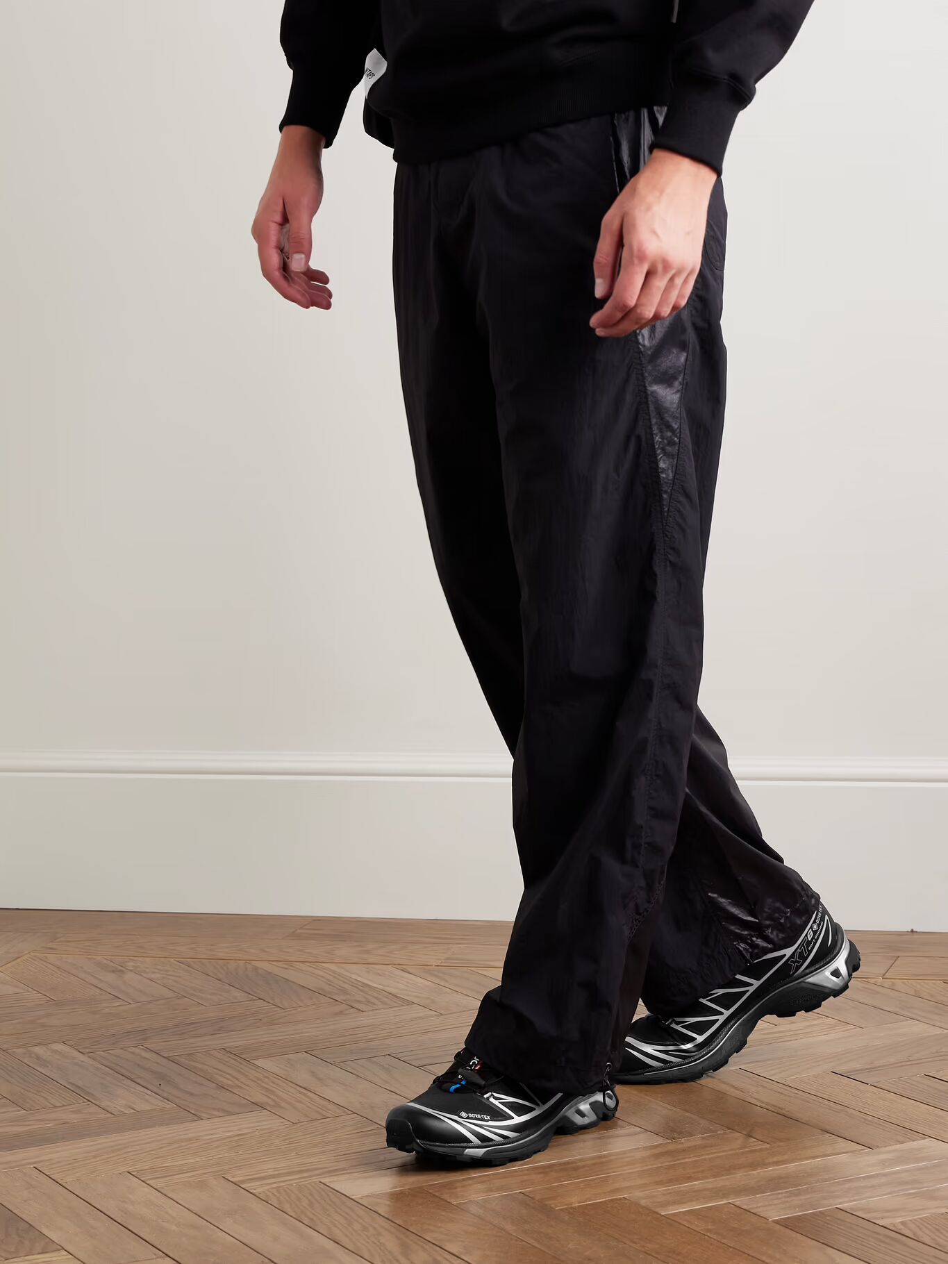 Кроссовки XT-6 GORE-TEX Mesh с резиновой отделкой SALOMON, черный — фото 4