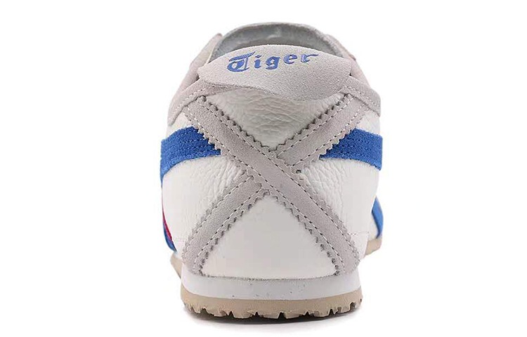 Кроссовки Onitsuka Tiger Mexico 66 Vintage, белый/синий/красный — фото 2