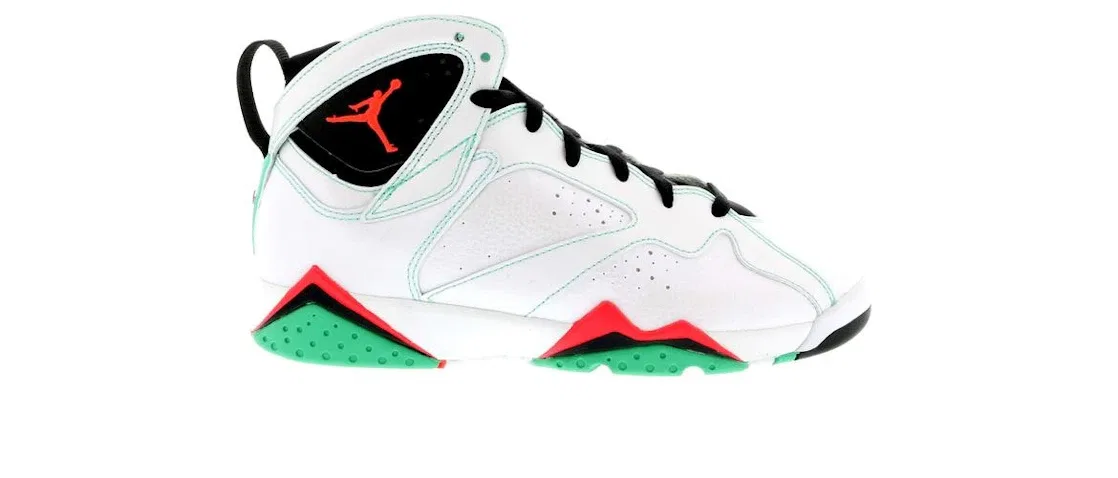 Детские кроссовки Lifestyle Jordan 7 Retro Jordan, Белый/Инфракрасный 23-Черный-Верде