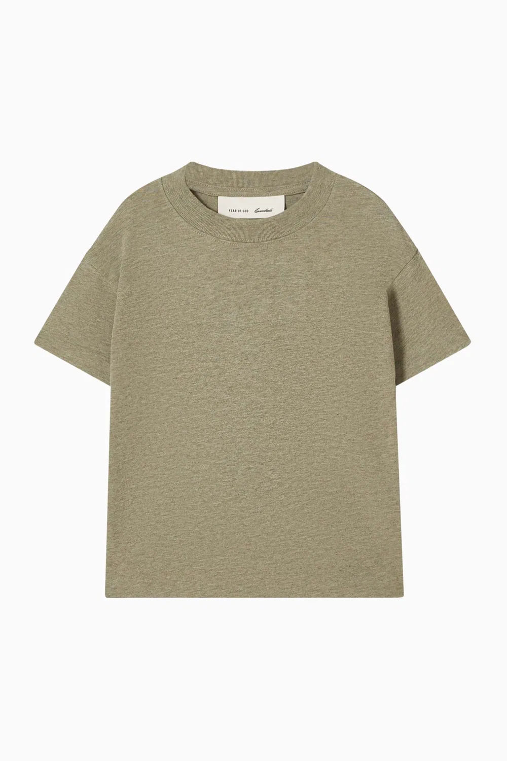 Футболка с круглым вырезом Fear of God Essentials, зеленый