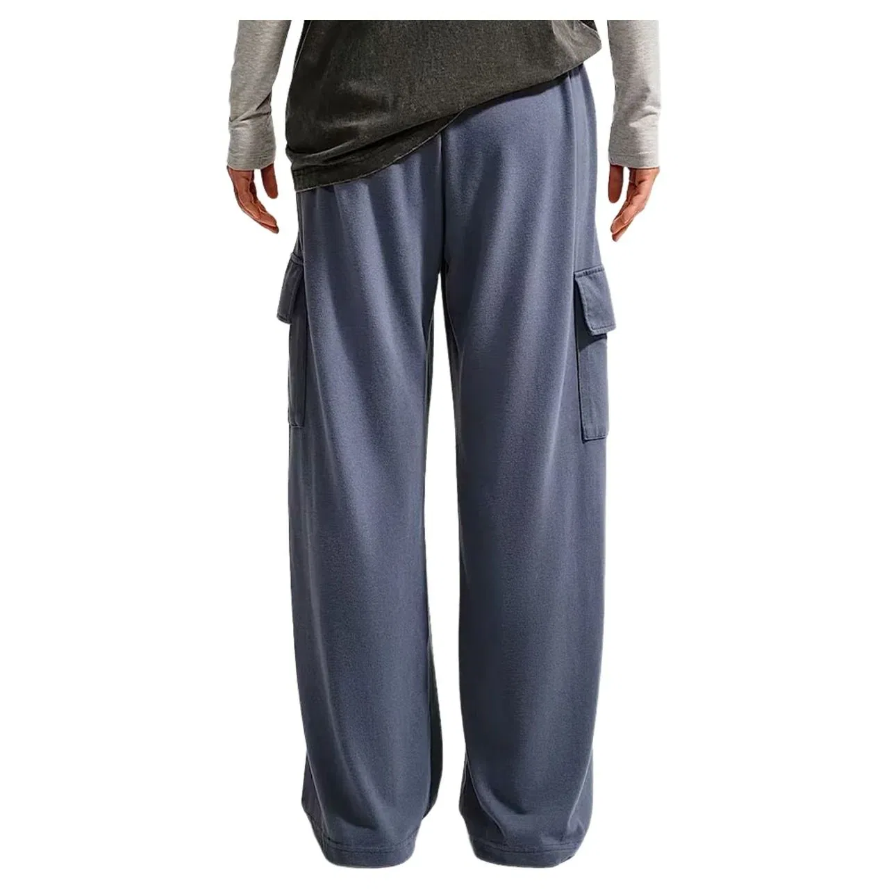 Женские брюки Sportswear Phoenix Fleece Pants Asia Sizing 'Blue' Nike, синий — фото 2
