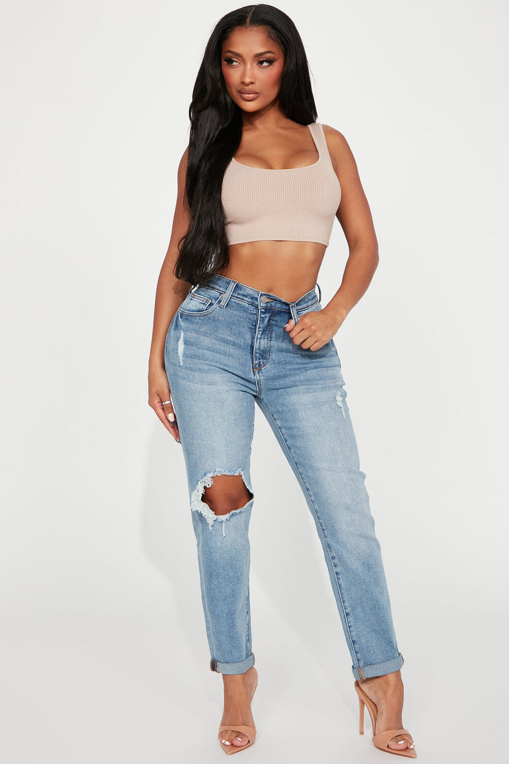 

Джинсы Fashion Nova FN22779RI, синий