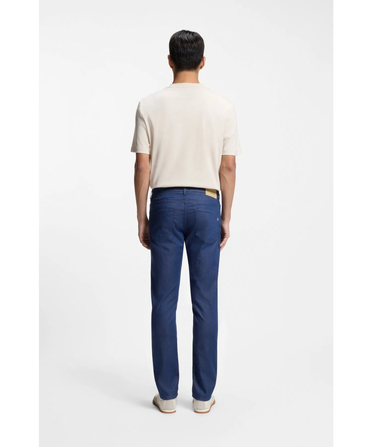 Джинсы Delaware Slim Fit, синий эластичный деним — фото 3