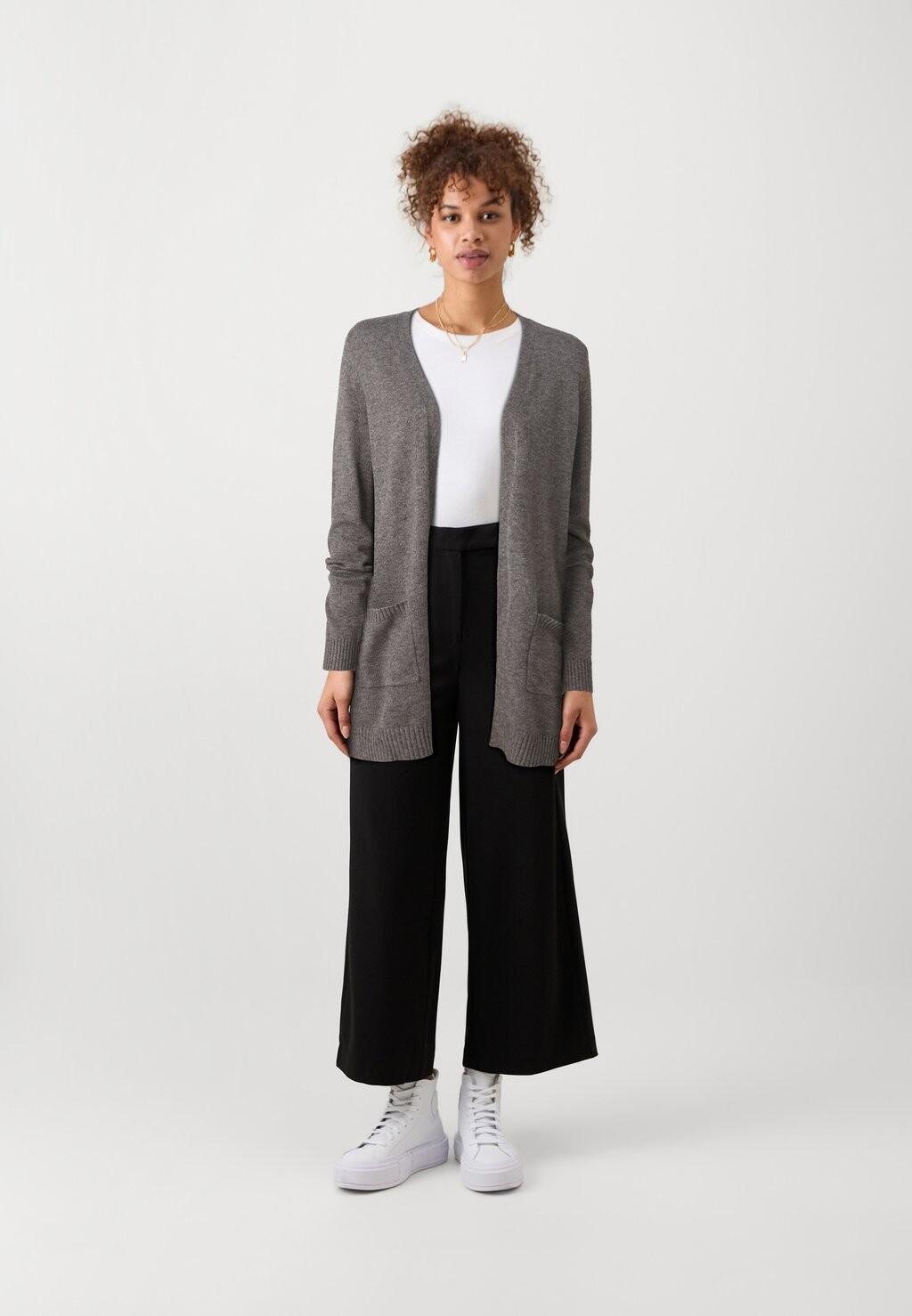 

Кардиган ONLLESLY OPEN CARDIGAN ONLY Tall, темно-коричневый