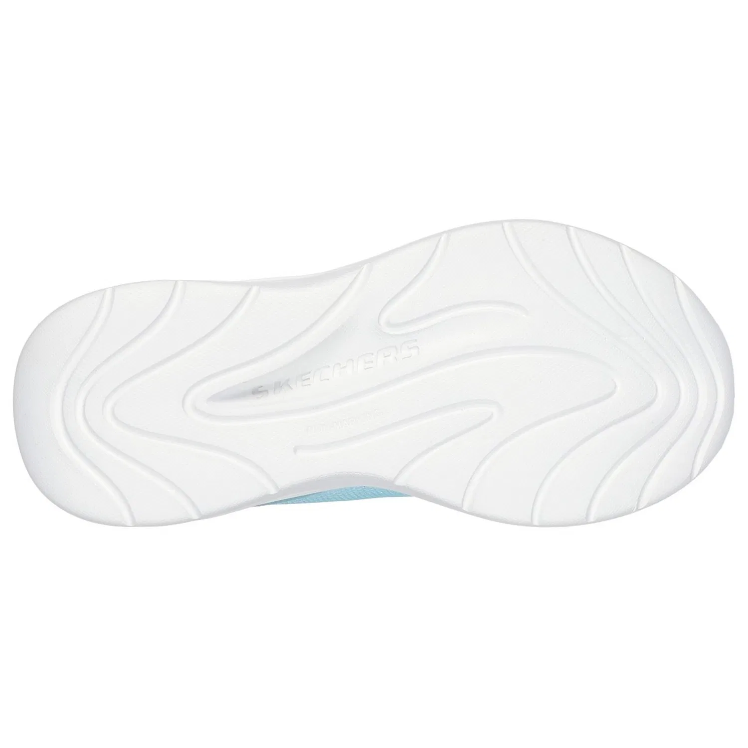 Детские кроссовки с глиттером WAVE 92 Skechers, Light Blue — фото 3