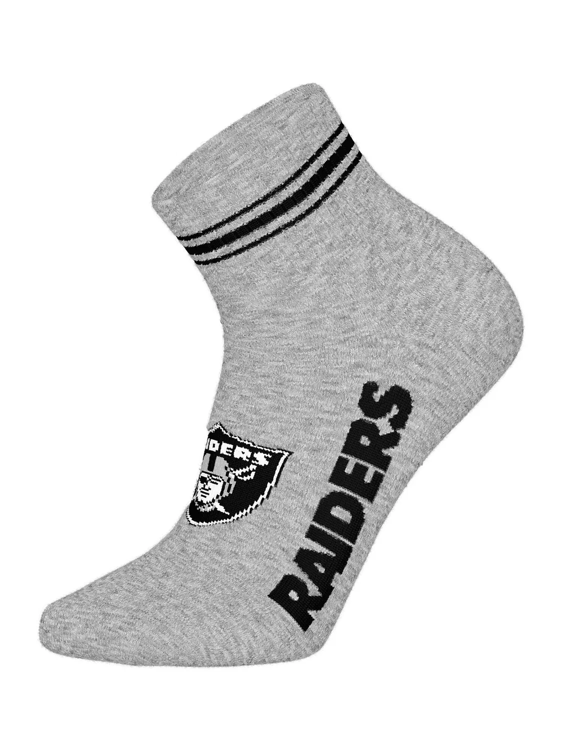 Детские спортивные носки с логотипом Las Vegas Raiders Quarter, Nfl, Bunt — фото 3