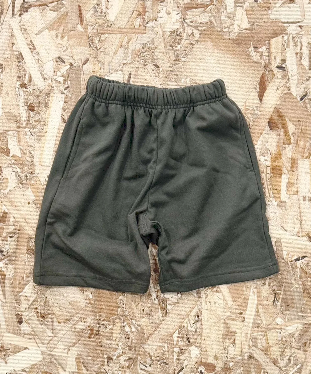Детские шорты из футера с принтом SHISKY, Khaki
