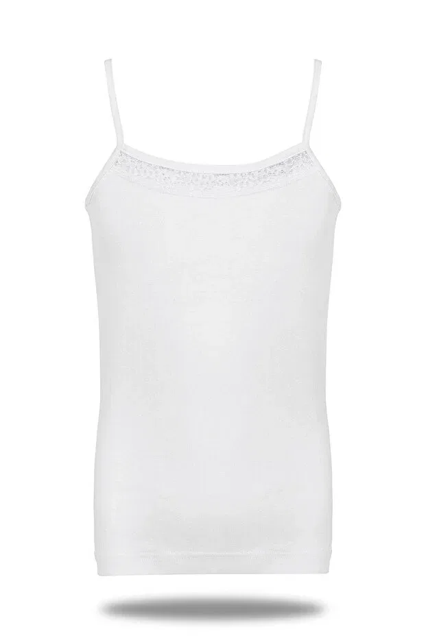 Детское хлопковое нижнее белье для девочек Basics Fsm1453, White — фото 2