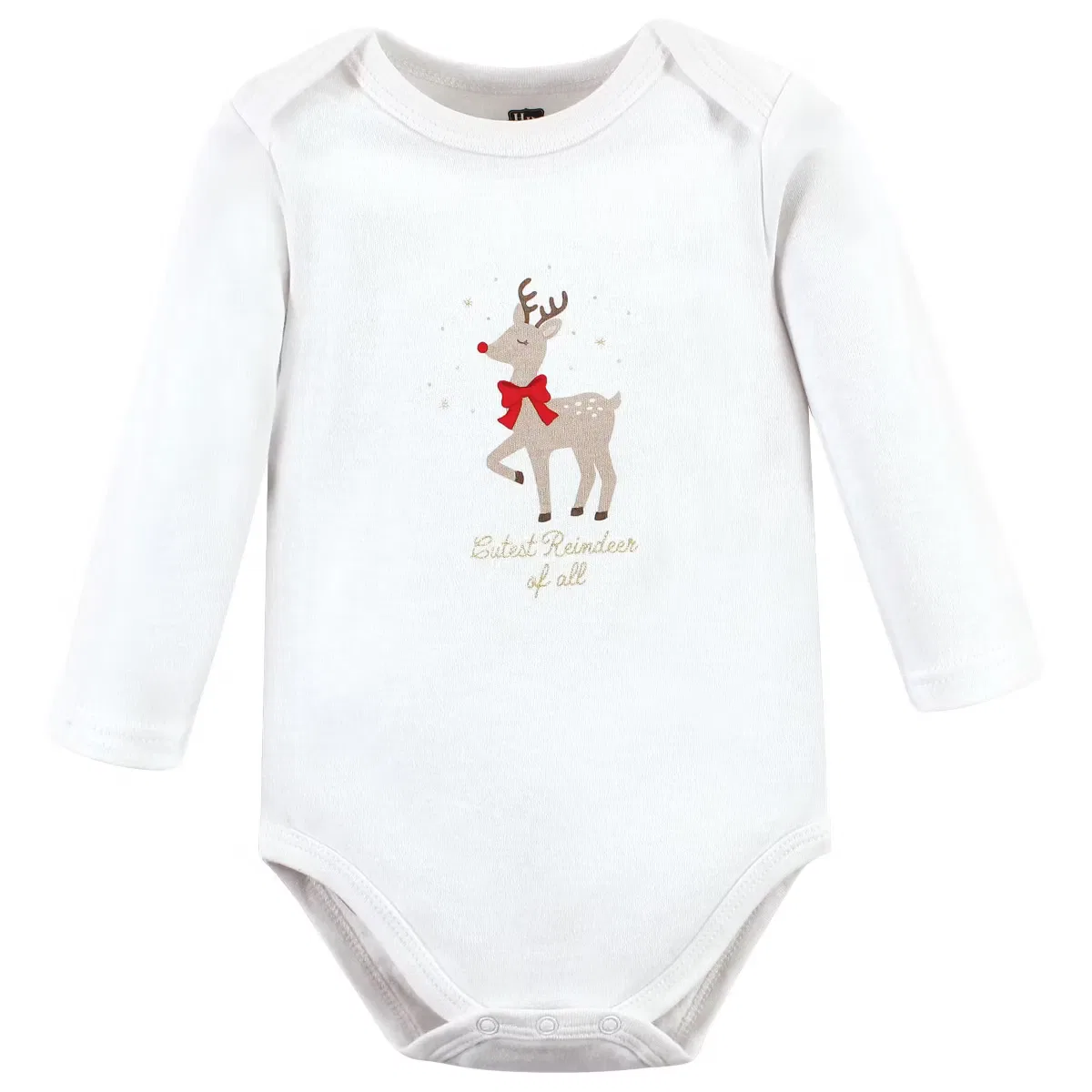 Боди-комбинезон с длинным рукавом Fancy Rudolph Hudson Baby — фото 3