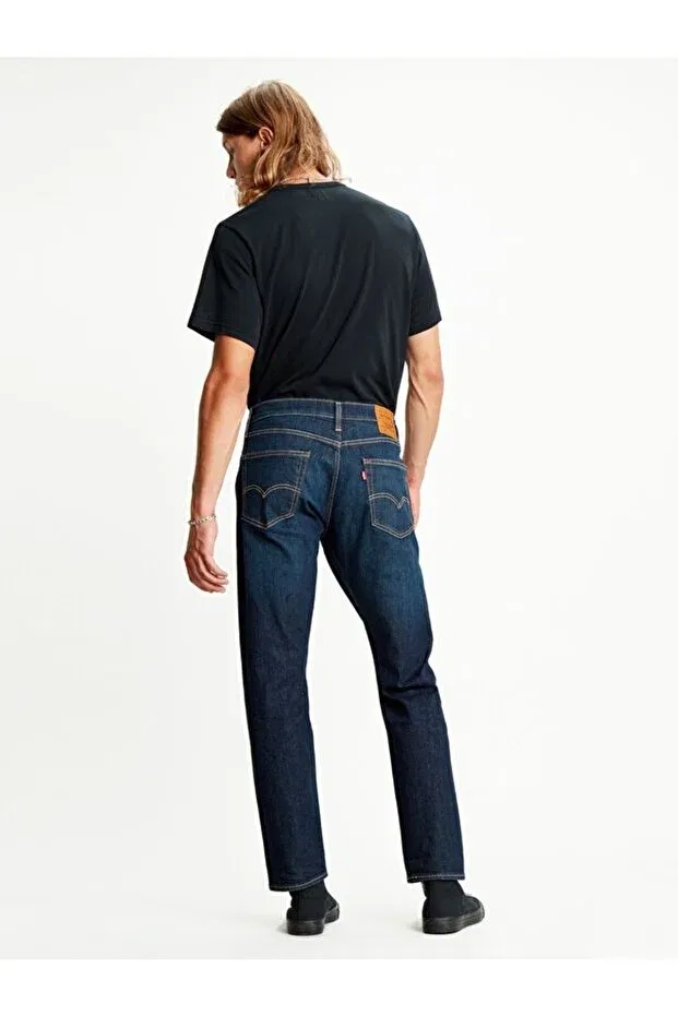 Мужские джинсы прямые Levi'S, Dark Indigo - Worn In — фото 3