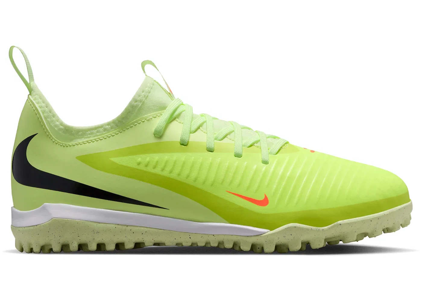 Детские кроссовки для футбола с покрытием Nike Phantom 6 Low Academy TF Max Voltage Pack Nike, Hyper Crimson Life Lime Black