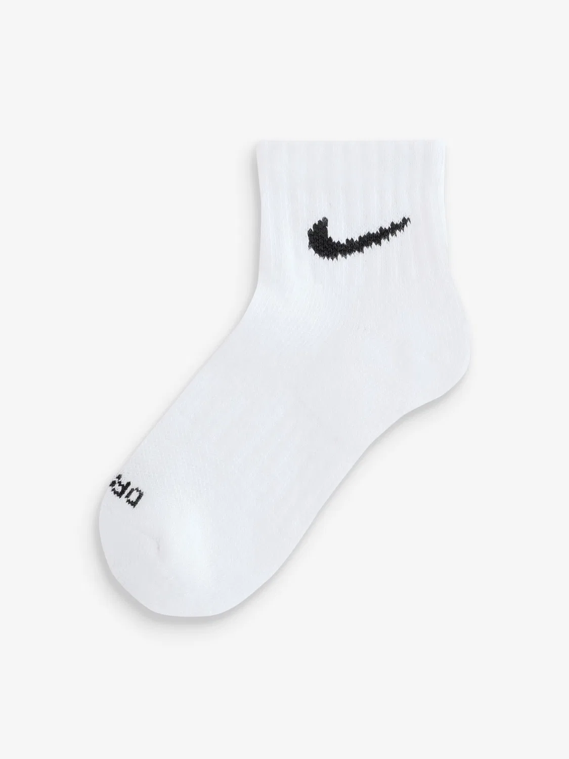 Носки Nike Performance Basic Quarter, зеленые — фото 4