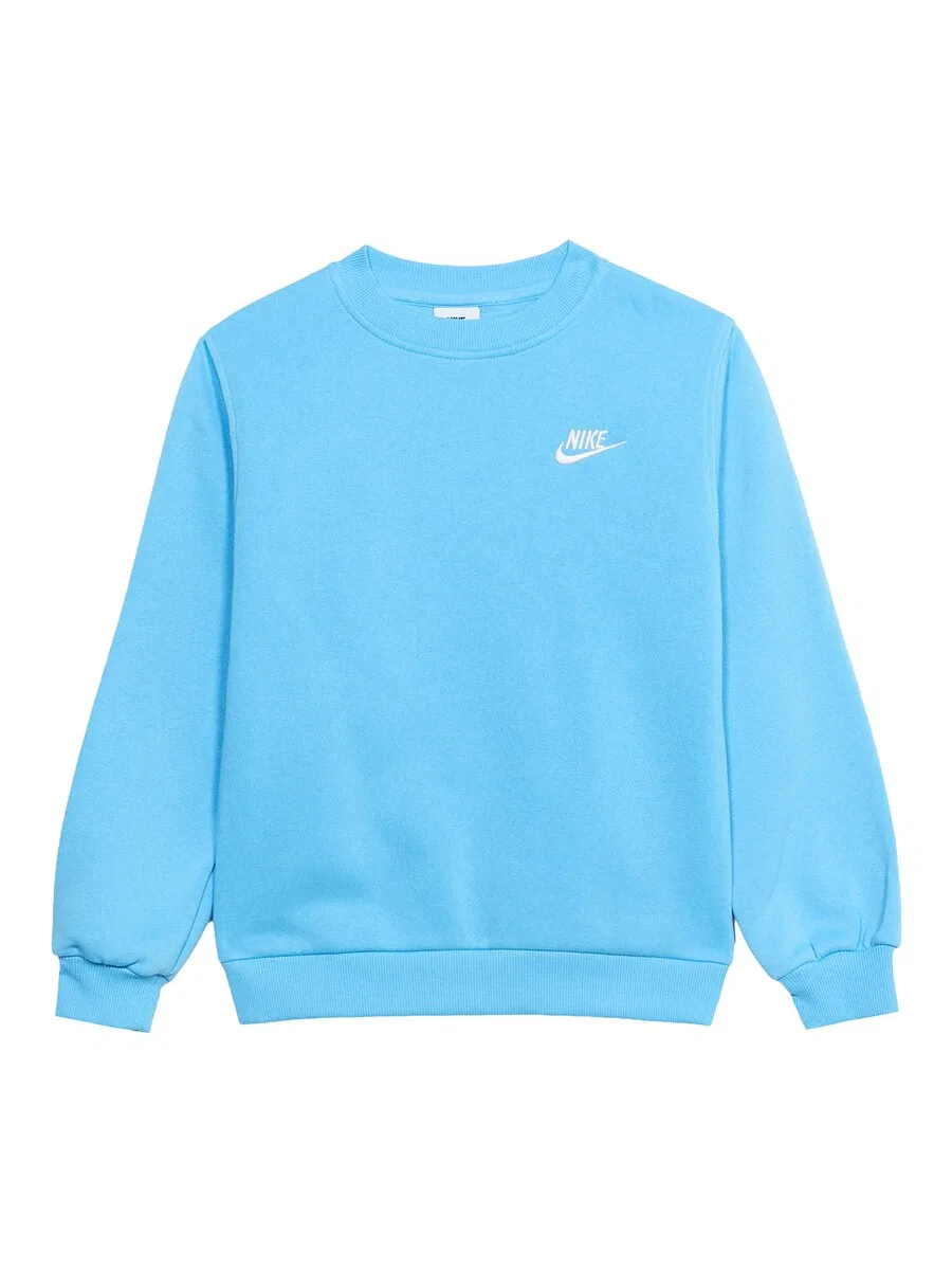 Толстовка Nike Sportswear 'CLUB FLC' в лазурном цвете