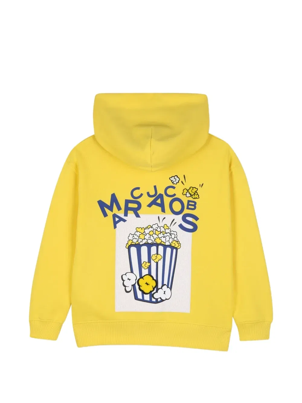 Худи с накладным карманом и логотипом Marc Jacobs Kids, желтый — фото 2