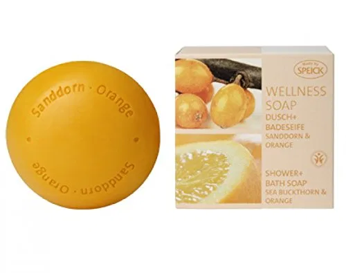 Мыло Wellness Sea Buckthorn & Orange, Speick, набор 10 шт. по 200 г