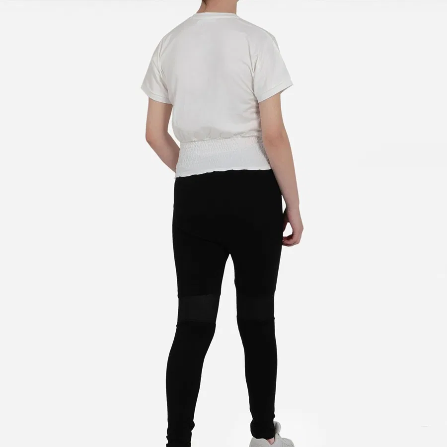 Детская футболка с длинным рукавом Porcia Slazenger, Экрю — фото 4