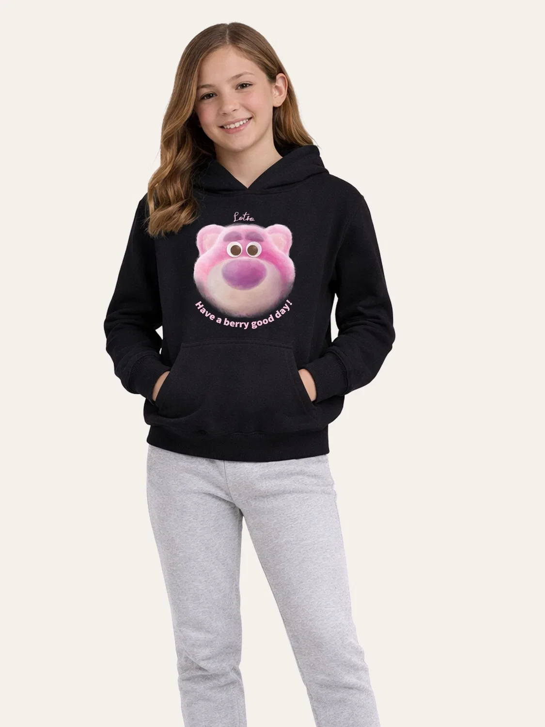 Худи с принтом Lotso Brand Threads, черный