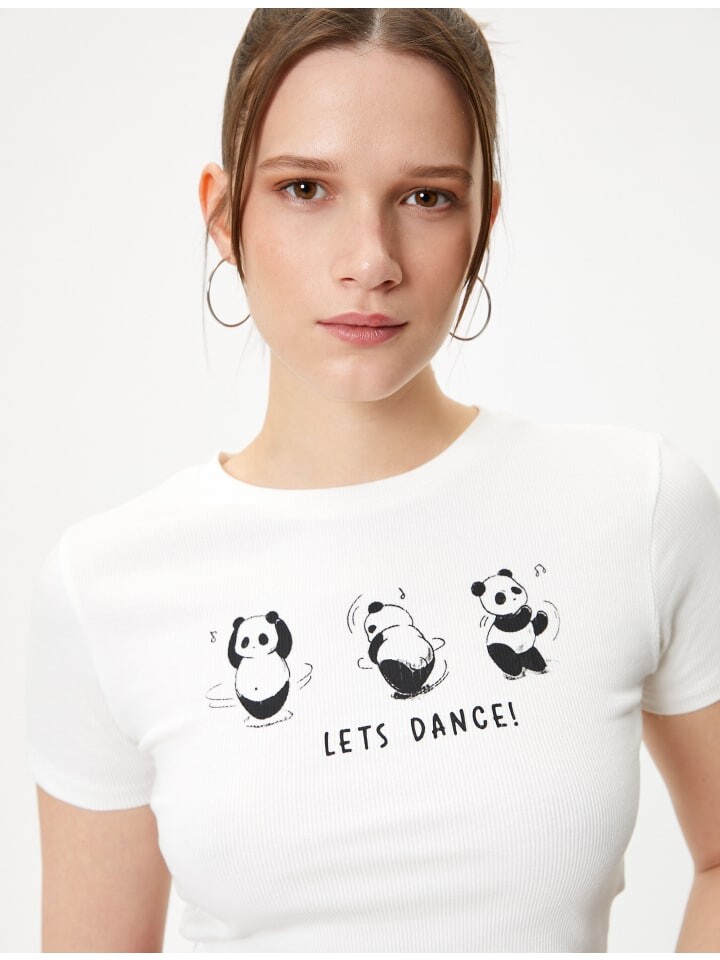 

Футболка KOTON T shirt, экрю