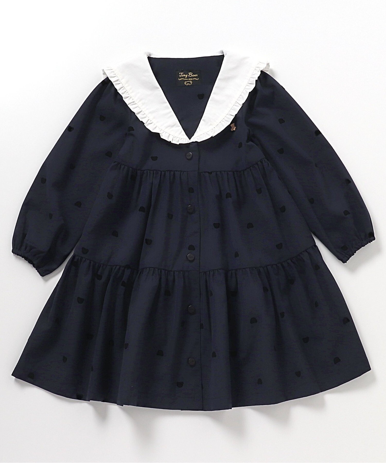 Крошечный медвежонок в формальном платье Apres les cours, Navy Blue — фото 2
