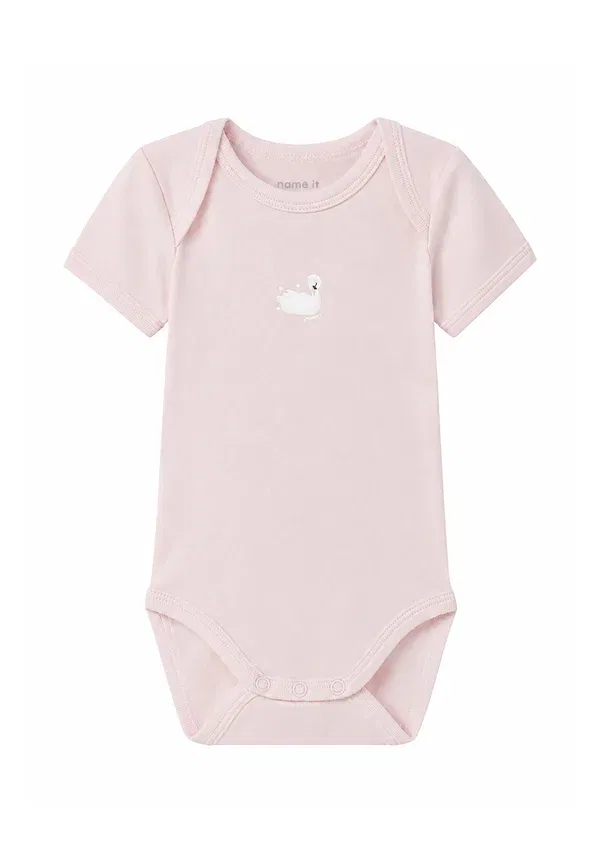 Боди 6-комплект с принтом Bequemer kurzarmbody 6er-set Name It блю-роза, розовый — фото 3