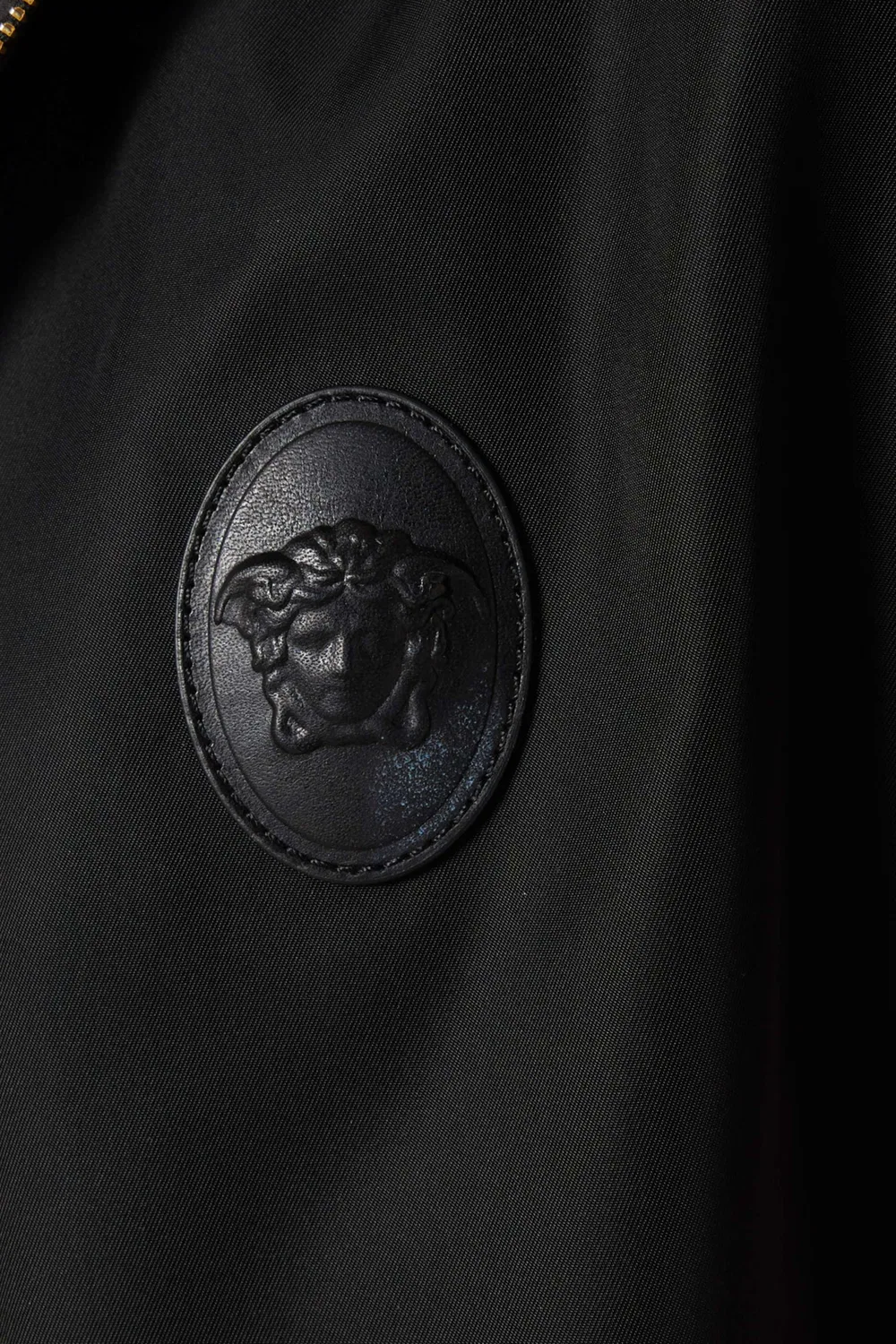 Куртка-блузон из технического твила Versace — фото 4