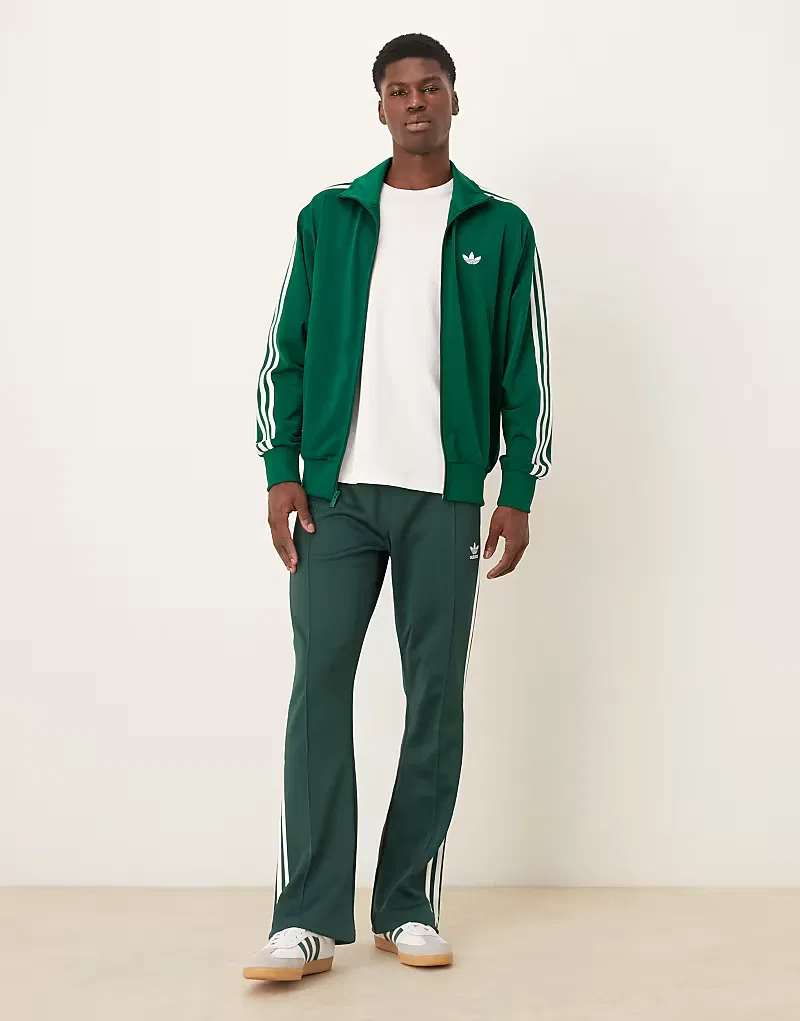Куртка спортивная Firebird Adidas Originals, темно-зеленый — фото 2