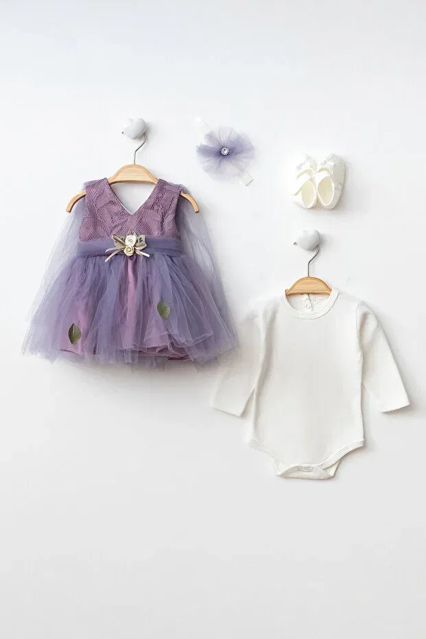 Детское платье для девочек без рукавов Mevlüt Dress Harry&Millie, Lavender