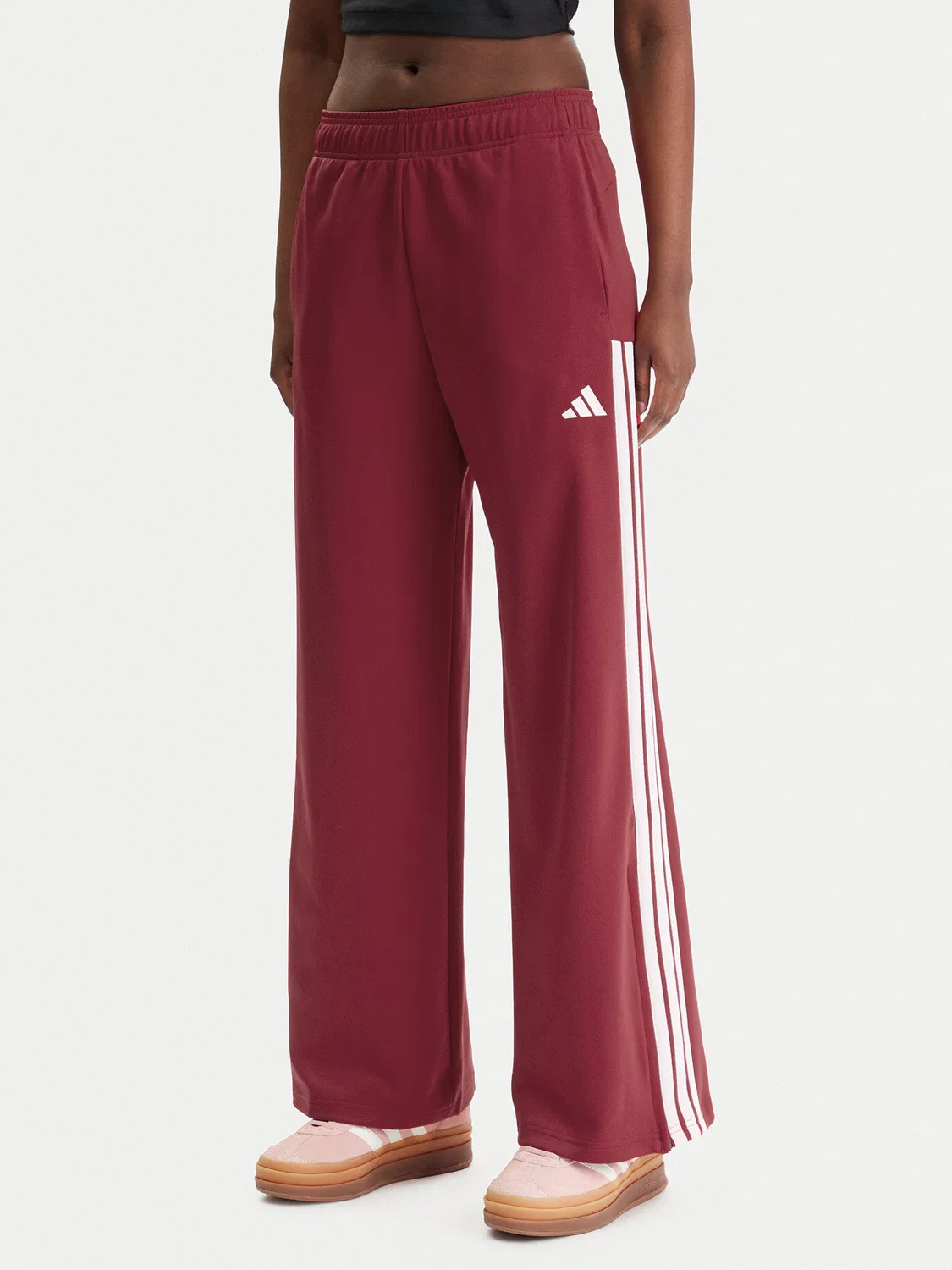 Женские спортивные штаны с широкими штанинами House Of Tiro Adidas, красный