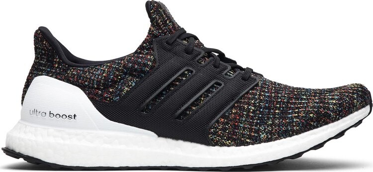 Кроссовки Adidas UltraBoost 4.0 'Black Multicolor', черный — фото 2