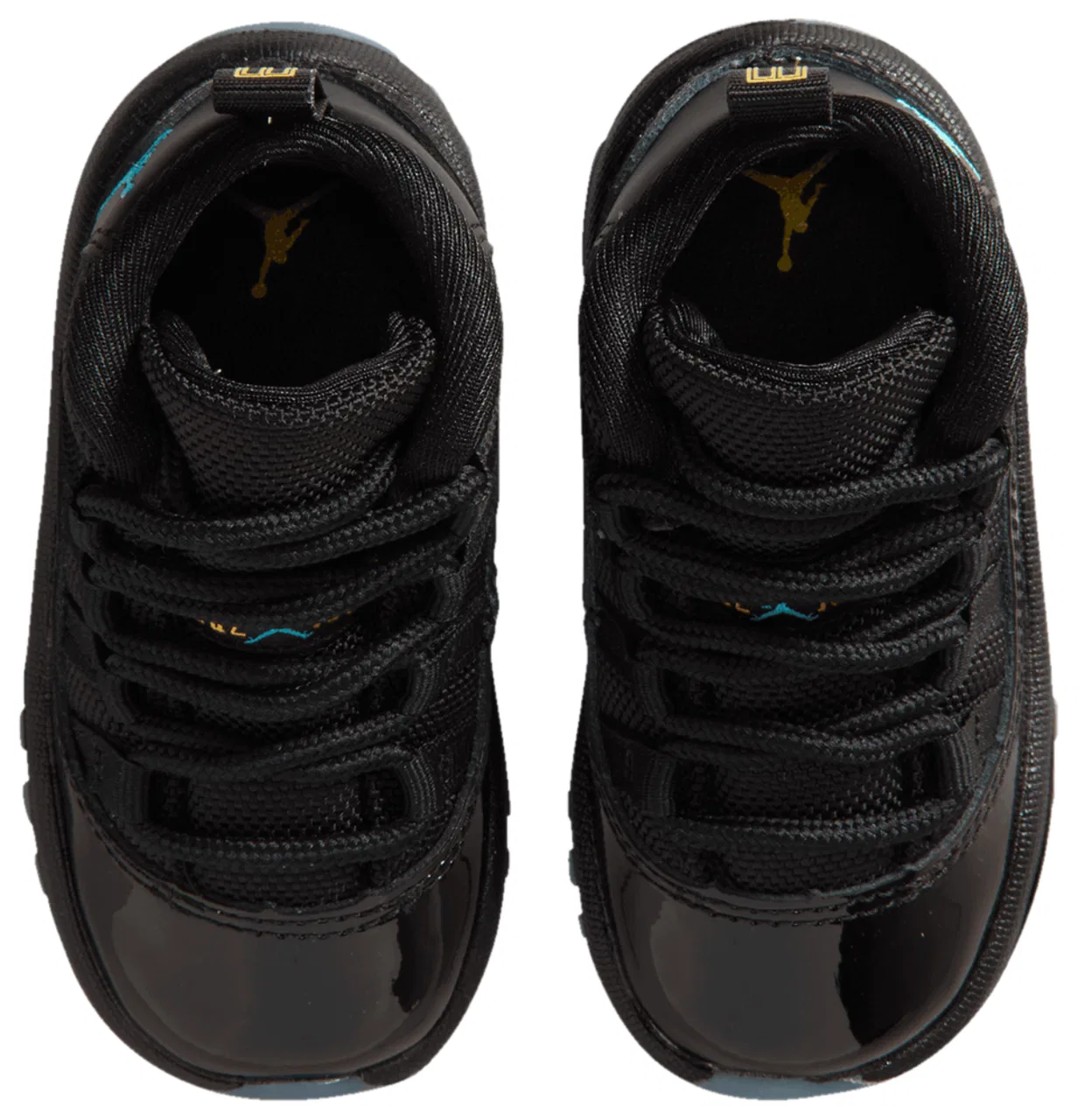 Кроссовки для мальчиков Retro 11 Jordan, цвет Black/Black/Gamma Blue — фото 4
