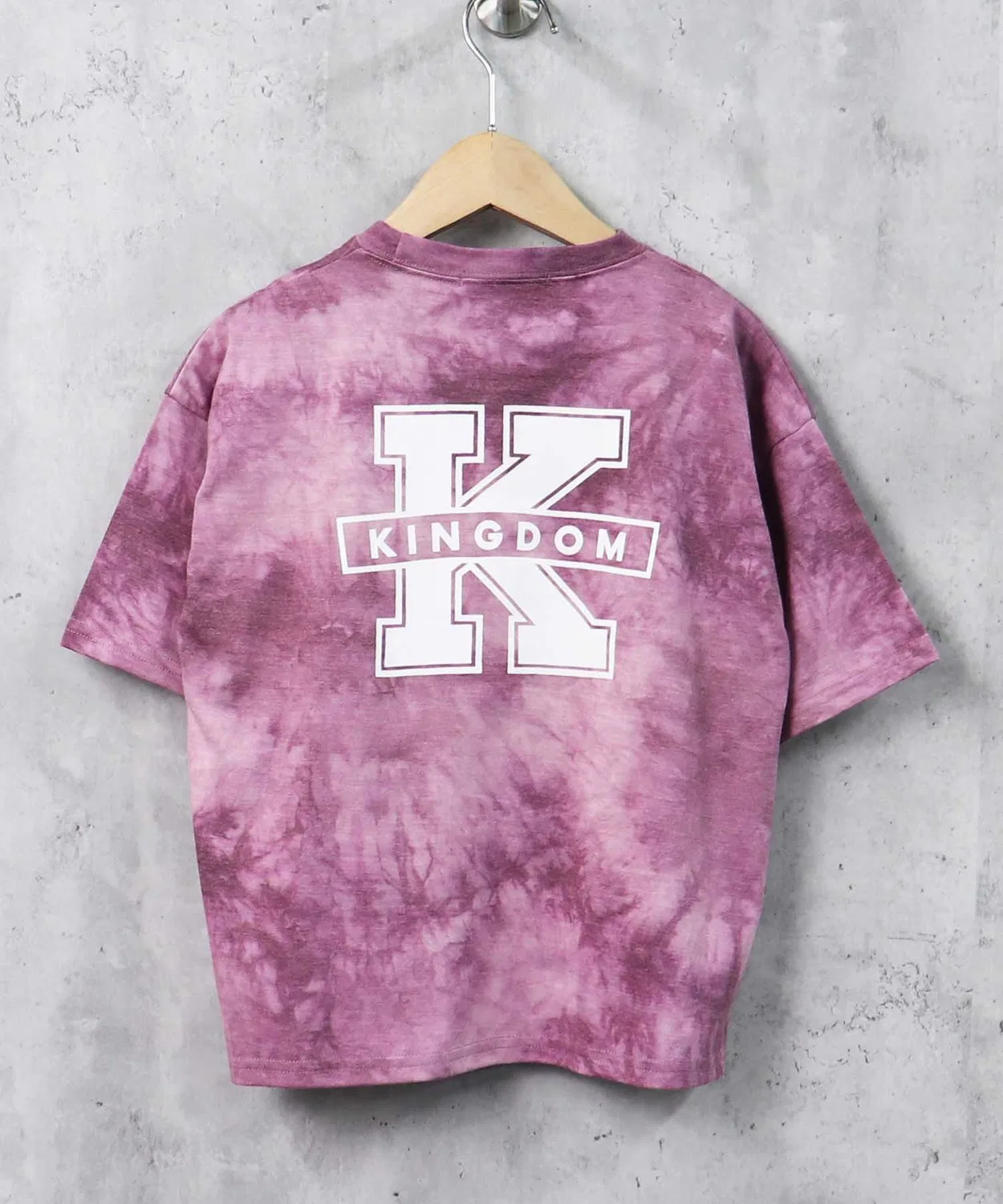 Детская футболка с принтом Big T Purple SHISKY, Purple