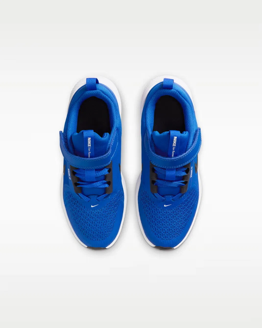 Детские спортивные кроссовки с липучкой NIKE STAR RUNNER, Цвет BLAU