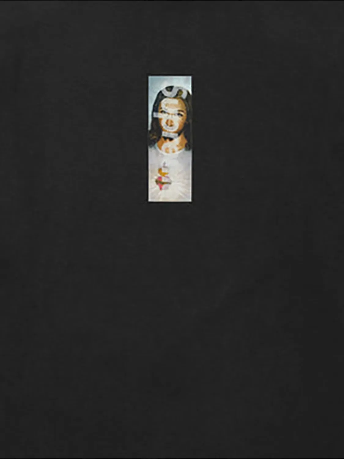 Футболка Box Logo с принтом Prayer Card Supreme, черный — фото 2