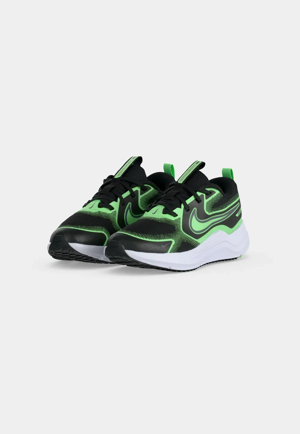 Кроссовки Cosmic Runner унисекс для бега по улицам Nike Performance, Black/Cool Grey/Illusion Green — фото 3