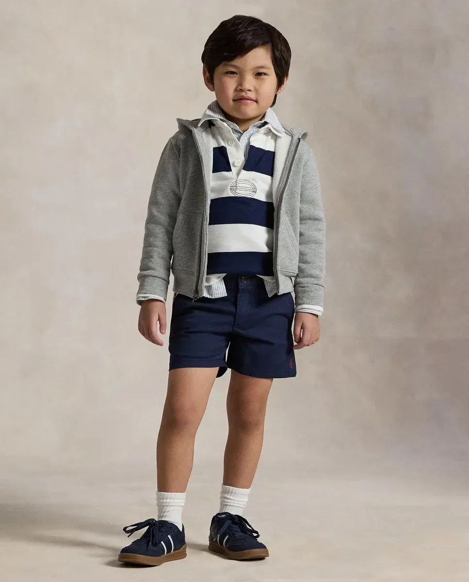Детское худи для мальчиков с капюшоном Polo Ralph Lauren, Gris Claro