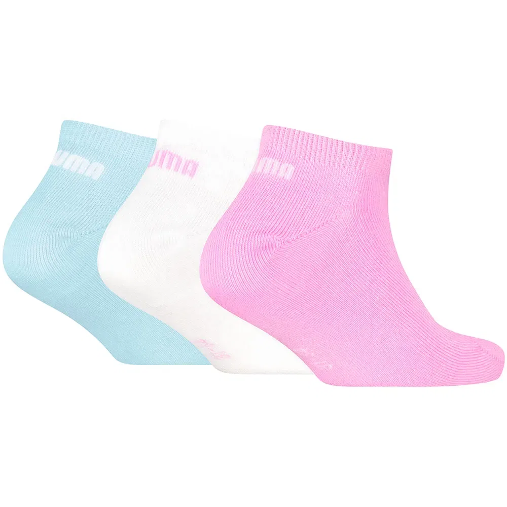 Детские носки для мальчиков с плоским швом Plain Sneaker Socks Puma, Multicolor — фото 2