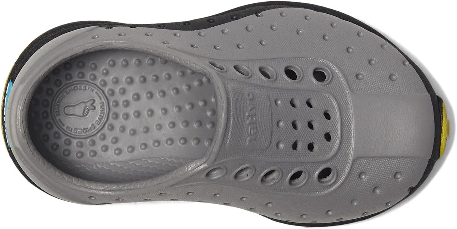 Детские кроссовки Robbie Roam Native Shoes, Satellite Grey/Jiffy Black/Seaweed Speckle Rubber — фото 2