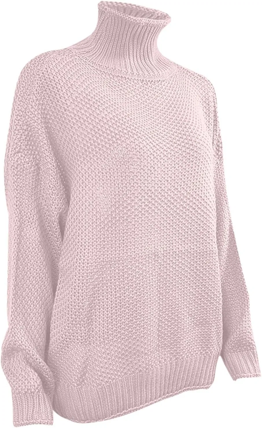Женский свитшот с длинным рукавом, Oversized, B12- Pink — фото 3