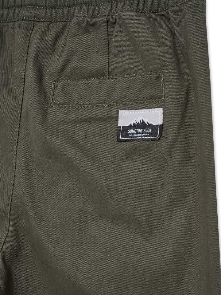 Спортивные штаны Sometime Soon Verstellbare Taille Pants Stsark Kinder, цвет DUSTY OLIVE — фото 3