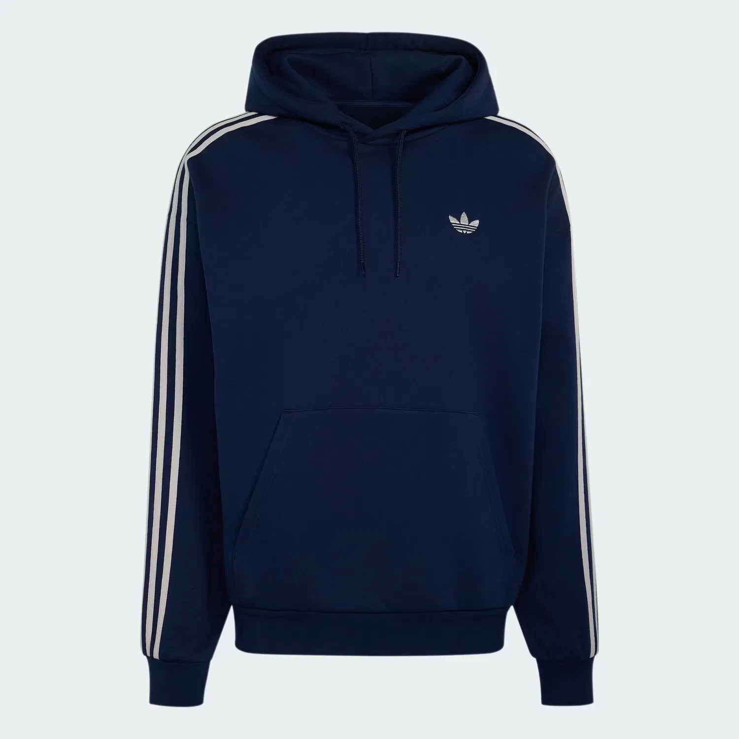 Мужское худи свободного кроя Adicolor Classics 3-Stripes Adidas Originals, Night Indigo — фото 4