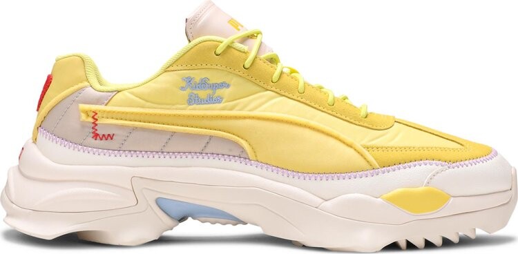 

Кроссовки Puma KidSuper Studios x Nitefox Limelight Yellow Cream, желтый