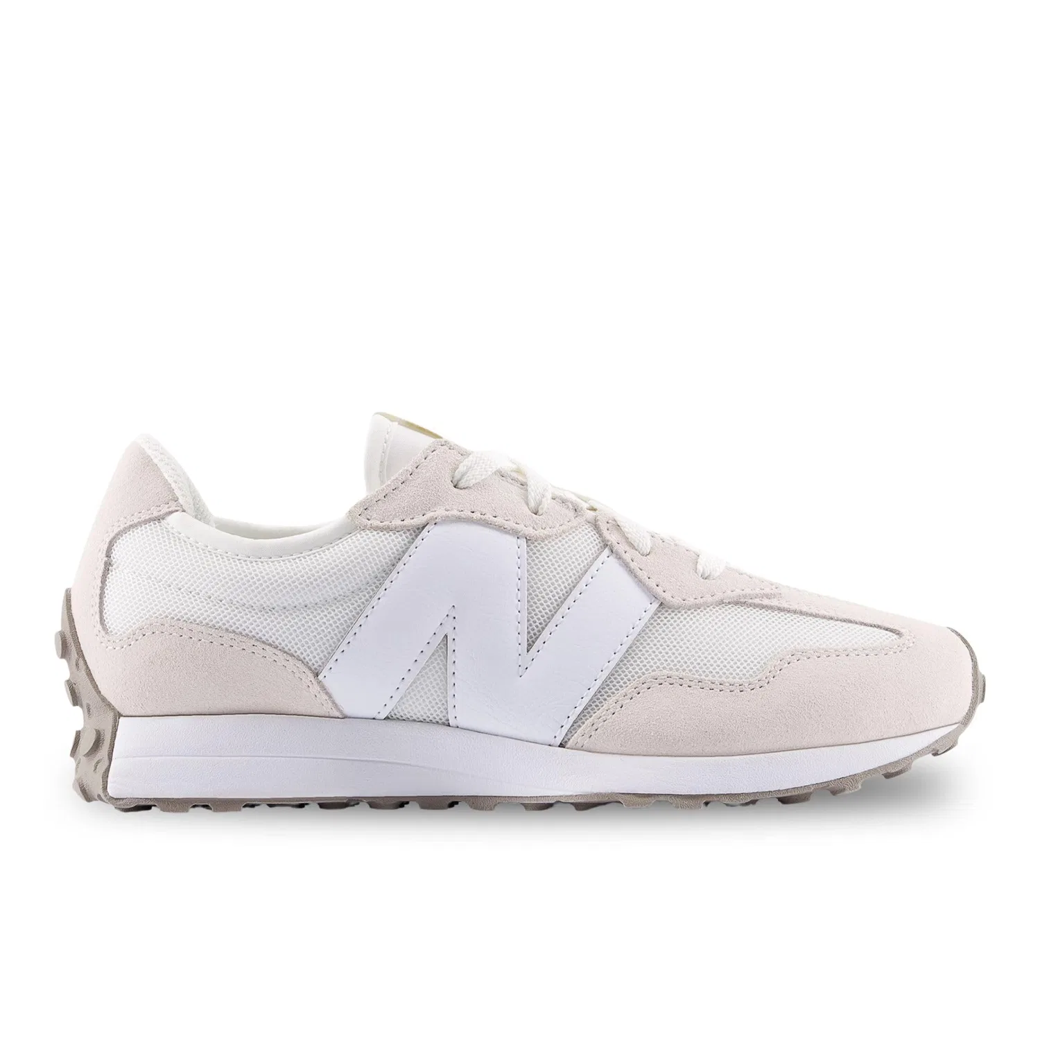 Детские кроссовки для мальчиков с контрастным дизайном 327 New Balance, Sea Salt 18 — фото 2