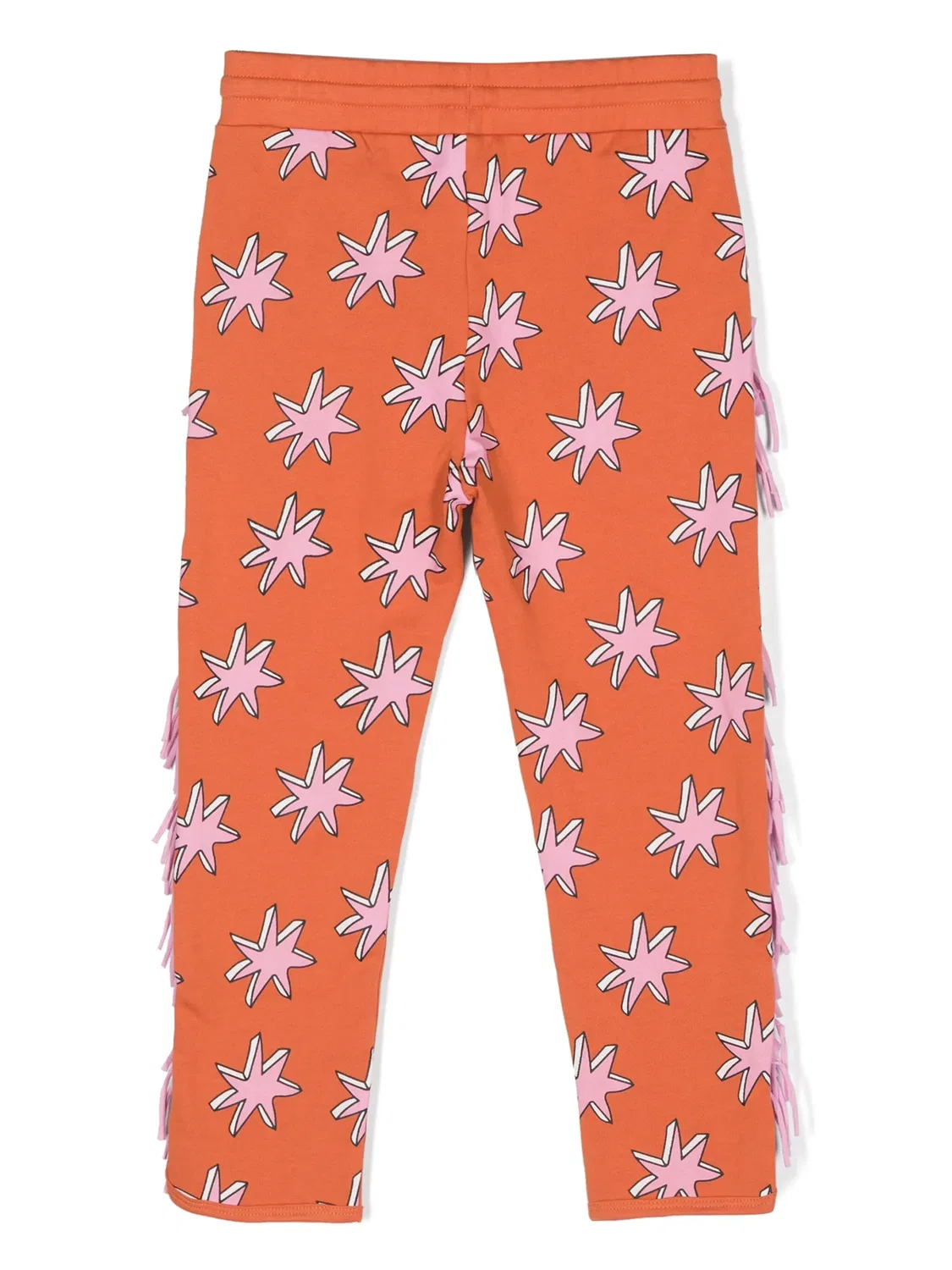 Штаны с бахромой Bright Stars Stella McCartney, оранжевый — фото 3