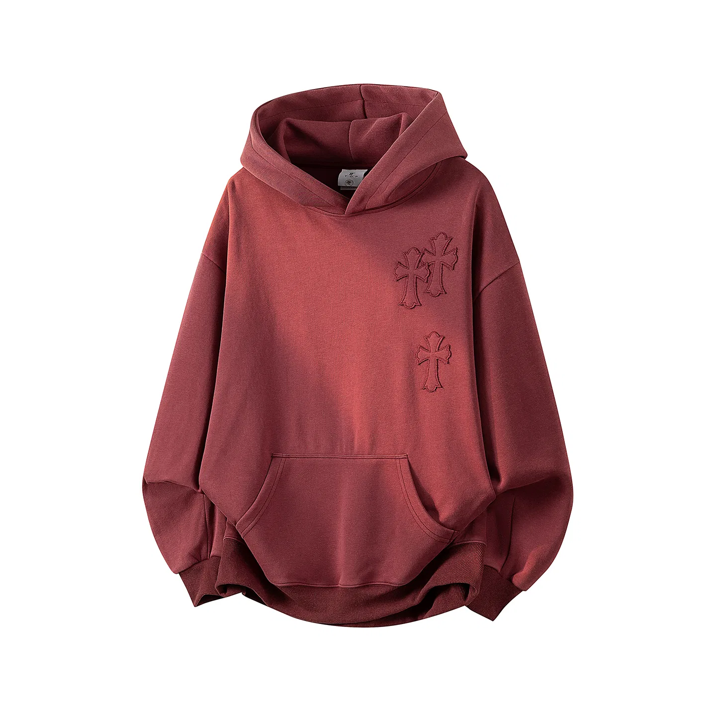 Детский свитшот с капюшоном JEEP SPIRIT, Maroon
