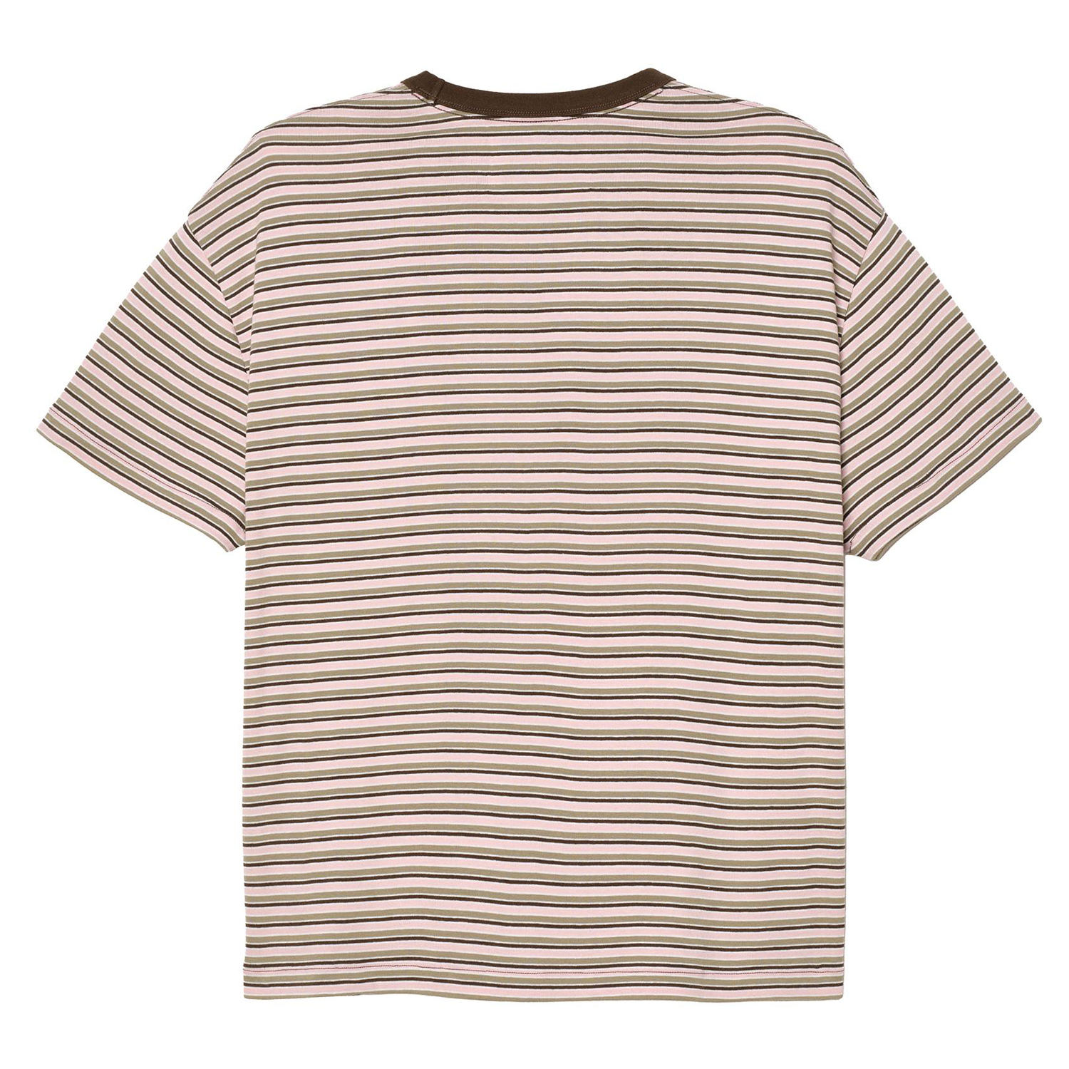 Футболка Zara Benito Antonio Collection Striped Cropped Fit, розовый — фото 2