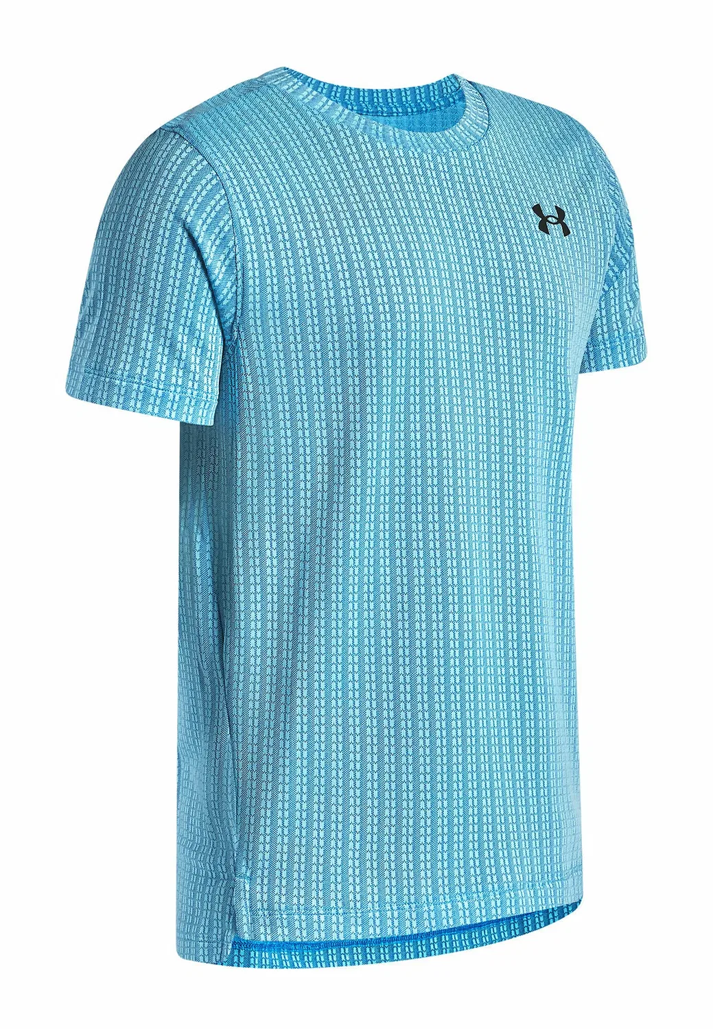 Спортивная футболка с жаккардовым рисунком и вентиляцией Under Armour, Fresco Blue — фото 3