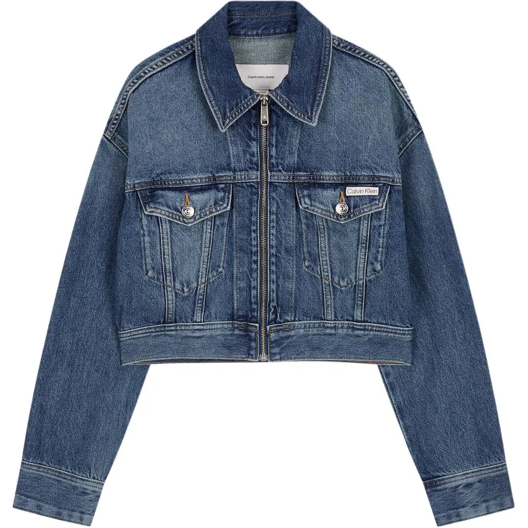 Женская джинсовая куртка Calvin Klein, Blue