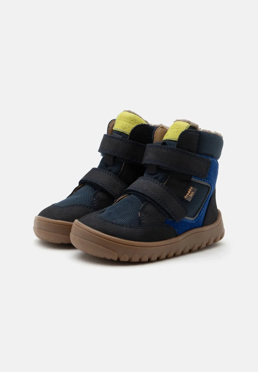 Ботинки Barefoot Up Terra широкой посадки - зимние ботинки Froddo, Dark Blue — фото 2